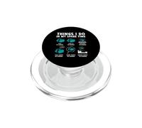 Cosas Que Hago en mi Tiempo Libre Realidad Virtual VR Gaming PopSockets PopGrip para MagSafe