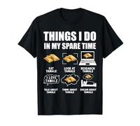 Cosas Que Hago en mi Tiempo Libre Tamal Funny Mexican Food Lover Camiseta