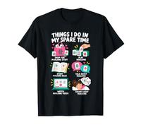 Cosas Que Hago en mi Tiempo Libre Tienda de Cosas de Mahjong Camiseta