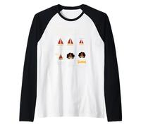 Cosas que hago en mi tiempo libre Velero Amante Vela de verano Camiseta Manga Raglan