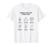 Cosas Que Hago en mi Tiempo Libre - Video Gamer Camiseta