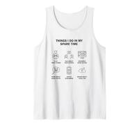 Cosas Que Hago en mi Tiempo Libre - Video Gamer Camiseta sin Mangas