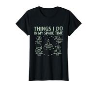 Cosas Que Hago en mi Tiempo Libre, Yoga, meditación Camiseta