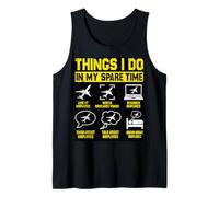Cosas Que Hago en mis Aviones de Tiempo Libre Camiseta sin Mangas