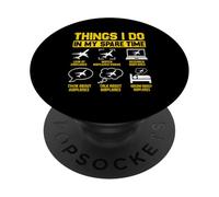 Cosas Que Hago en mis Aviones de Tiempo Libre PopSockets PopGrip Adhesivo