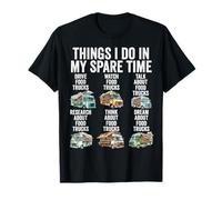 Cosas Que Hago en mis Camiones de Comida de Tiempo Libre Camiseta