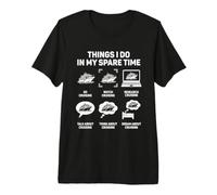 Cosas Que Hago en mis Vacaciones de Tiempo Libre para Amantes del Crucero Camiseta Premium