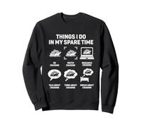 Cosas Que Hago en mis Vacaciones de Tiempo Libre para Amantes del Crucero Sudadera