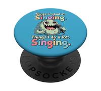 Cosas Que Hago Mucho, Canto, Mal Cantante PopSockets PopGrip Adhesivo