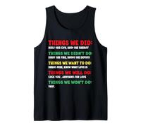 Cosas que hicimos construimos esta ciudad dispararon al Sheriff Start Funny Camiseta sin Mangas