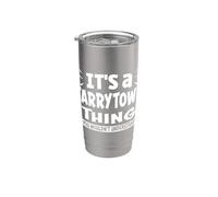 Cosas que no entenderías para los amantes de los viajes de Tarrytown Vaso térmico de acero inoxidable de doble pared