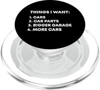 Cosas Que Quiero Coches Garaje Piezas de Coche Drift Car Racer Car Guy PopSockets PopGrip para MagSafe