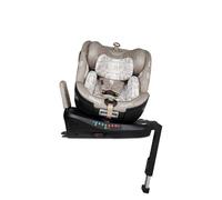 Cosatto All in All Ultra 360° Swivel Spin All Stage iSize Asiento de coche - Grupo 0 + 123, 0-36 kg, 0-12 años, 40-150 cm, ISOFIX, ERF, R129, Anti Escape (Whisper)