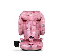 Cosatto Asiento de coche plegable para llevar, de 15 meses a 12 años, 76-150 cm, asiento de viaje ISOFIX portátil, ultracompacto y ligero, protección contra impactos laterales y bolsa de viaje