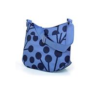 Cosatto Bolsa cambiadora de lujo para bebé, 2 bolsillos interiores, soporte para botella aislado, tapete de cambio de limpieza, llavero y correa de hombro ajustable (Lunaria)