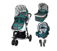 Cosatto Carrito Bebé 3 en 1 Giggle - Carro Bebé Nacimiento hasta 18kg. Cochecito Bebé con Capazo, Silla de Paseo y Silla Coche iSize 0+. Coche Bebé Ligero Fácil de Plegar con Protector Lluvia