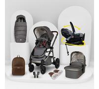 Cosatto Pack Wow 3 Giratorio y Reclinable - Foxling Gris