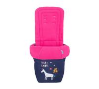 Cosatto Saco universal - Cosy Toes, Cochecito acolchado de lujo para todas las estaciones, cochecito, forro para cochecito, lavable, con canguro Puch para manos, Fairy Tale Unicorn