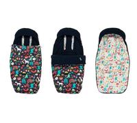 COSATTO Saco de bebé para Cosatto Travel Systems, cochecitos y cochecitos, longitud ajustable, resistente al viento, cómodos dedos de los pies con solapa de tormenta, forro de verano y abrazador para