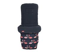 Cosatto Saco universal - Cochecito acolchado de lujo para todas las estaciones, para cochecito, forro de cochecito, lavable, con saco de canguro para manos, bonito flamenco