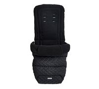 Cosatto Saco universal - Puntas acogedoras, cochecito acolchado de lujo para todas las estaciones, cochecito, forro de forro para cochecito, lavable, con bolsa canguro para manos (silueta negra)