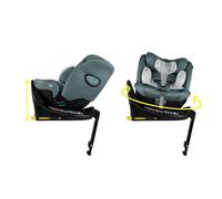 Cosatto Silla de coche All in All Extra i-Size 360 - Meadow Azul
