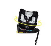COSATTO Come& Go - Asiento de coche giratorio de 2-360°, desde el nacimiento hasta los 4 años (0-105 cm), grupo 0/0+/1 Base integrada ISOFIX, R129, ERF, protección contra impactos laterales, 5 puntos