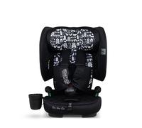 Cosatto Asiento de coche plegable para llevar, de 15 meses a 12 años, 76-150 cm, asiento de viaje portátil ISOFIX, ultracompacto y ligero, protección contra impactos laterales y bolsa de viaje