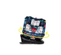 Cosatto Silla de coche Get Set Grow i-Size 360 - D is for Dino Azul