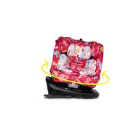Cosatto Silla de coche Get Set Grow i-Size 360 - Dino Delite Rosa