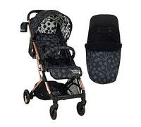 COSATTO Silla de Paseo WOOSH 3 - Silla Paseo Bebé Ligera hasta 25kg, Cochecito Bebé Ligero Plegable con Una Sola Mano, Compacto, Asa Telescópica, Cesta, Barra Protectora y Protector para Lluvia