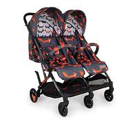 Cosatto Silla de paseo Woosh Double, ligera apta desde el nacimiento hasta los 22 kg