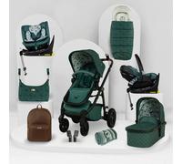 Cosatto Wow 3 Pack Familiar Multi Etapa Reclinable y 2 Bases - Wildwood Marrón