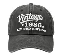 COSBERY Gorra de béisbol vintage de 50, 60, 70, 80 cumpleaños, regalos de cumpleaños para hombre, papá, tío, abuelo, regalos para hombres, cosas geniales e inusuales significativas para Navidad, San