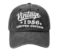 COSBERY Gorra de béisbol vintage de cumpleaños 50, 60, 70, 80 para hombre, regalos de cumpleaños para papá, tío, abuelo, presentes para hombres, cosas geniales y poco comunes con significado para