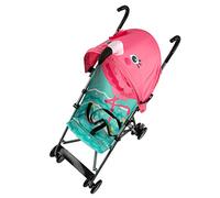 Cosco Cochecito de paraguas de personajes, fácil de almacenar en cualquier lugar con su plegable compacto para paraguas, flamenco rosa