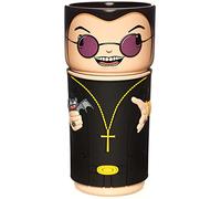 CosCups by Numskull Black Sabbath Ozzy Osbourne - Taza de cerámica con funda de goma, 400 ml, producto oficial de Ozzy Osbourne