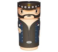 CosCups Taza de cerámica de Numskull Motorhead Lemmy con funda de goma, 400 ml, producto oficial de Motorhead