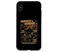 Cosecha De Horror Farm Película Póster Vintage Halloween Carcasa para iPhone XS MAX