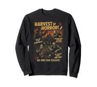 Cosecha De Horror Farm Película Póster Vintage Halloween Sudadera