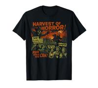 Cosecha De Horror Laberinto De Maíz Póster De Película Vintage Halloween Camiseta