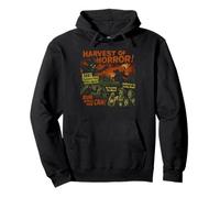 Cosecha De Horror Laberinto De Maíz Póster De Película Vintage Halloween Sudadera con Capucha