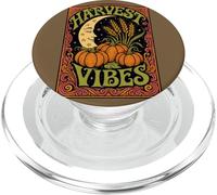Cosecha Luna Vibes Otoño Naturaleza Bruja Estética Otoño mag PopSockets PopGrip para MagSafe