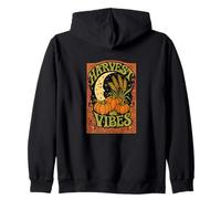 Cosecha Luna Vibes Otoño Naturaleza Bruja Estética Otoño mag Sudadera con Capucha
