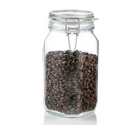 Cosecha Privada Recipiente Conservador de Alimentos Bormioli Rocco fido Transparente Vidrio (1,5 L) (6 Unidades)