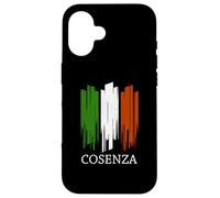 Cosenza Italy | Cosenza Calabria Italia | Bandera Italiana Carcasa para iPhone 16