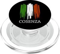 Cosenza Italy | Cosenza Calabria Italia | Bandera Italiana PopSockets PopGrip para MagSafe