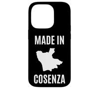 Cosenza Orgoglio Locale Italia Città Travel Souvenir Carcasa para iPhone 14 Pro