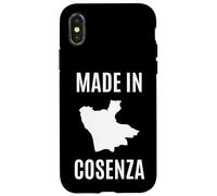 Cosenza Orgoglio Locale Italia Città Travel Souvenir Carcasa para iPhone X/XS