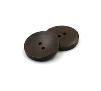 Coser Botones 10 botones redondos de madera de 2/4 agujeros de 10-38 mm for ropa, abrigos, decoraciones, accesorios de costura, 5 colores opcionales.(TYPE-K,10pcs 28mm)